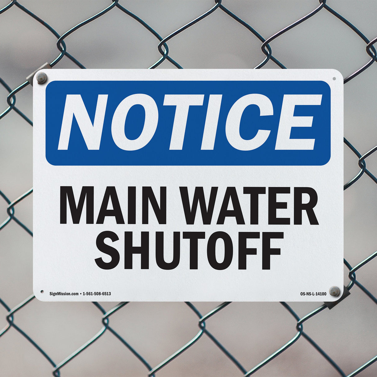 Main Water Shutoff