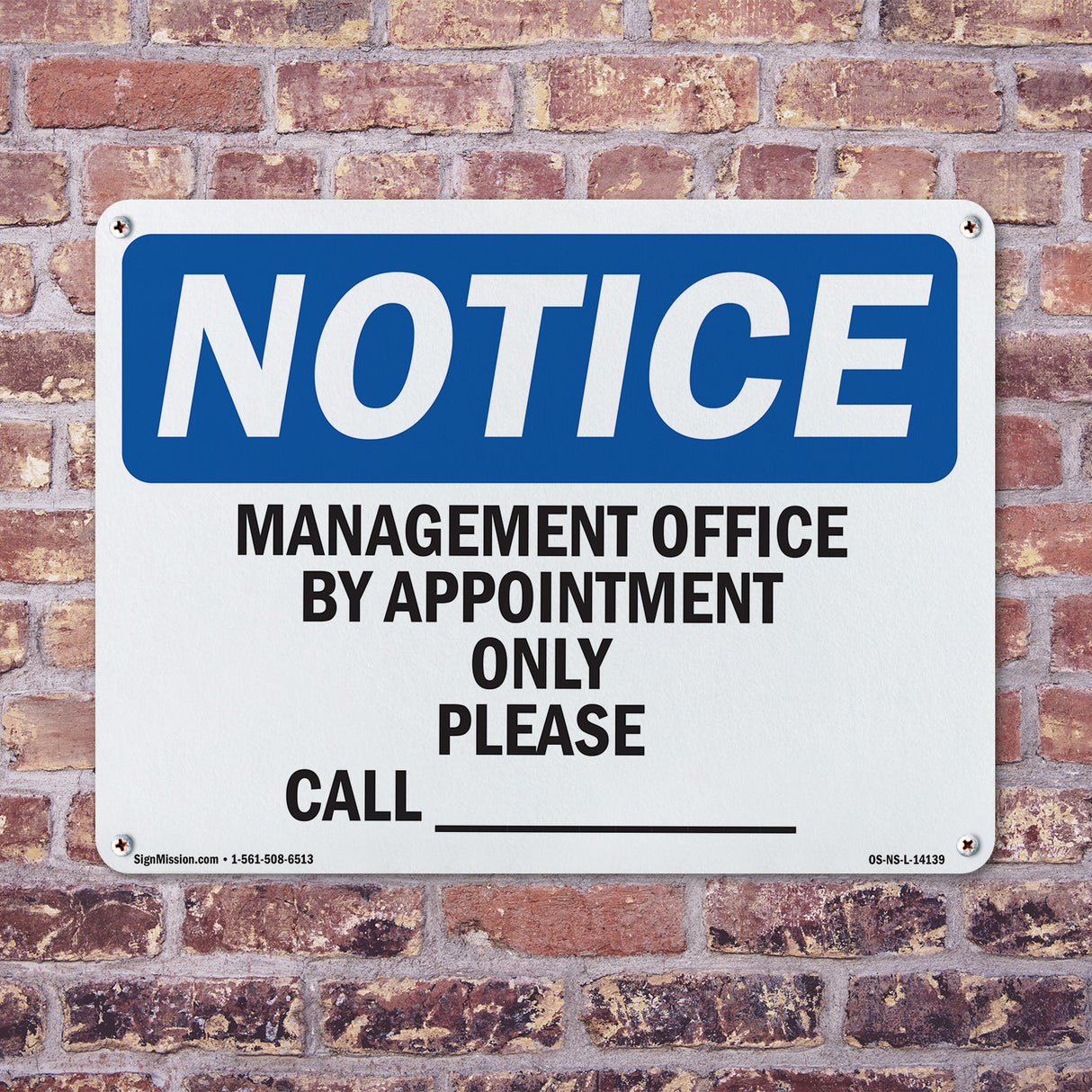 Manager's Office By Appointment Only Please