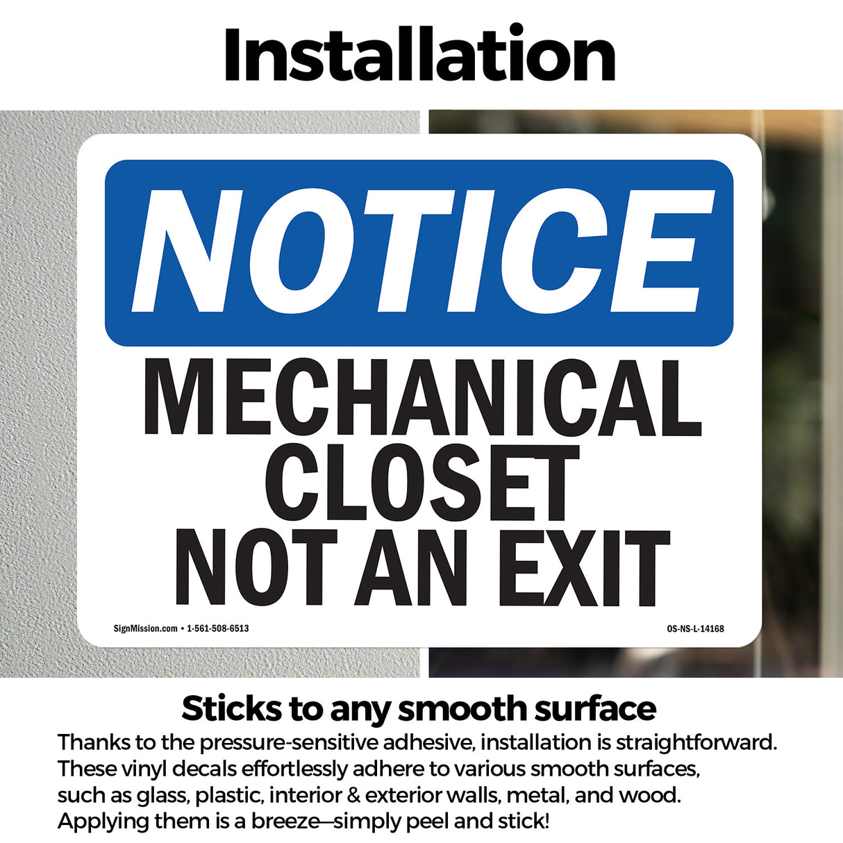 Mechanical Closet Not An Exit