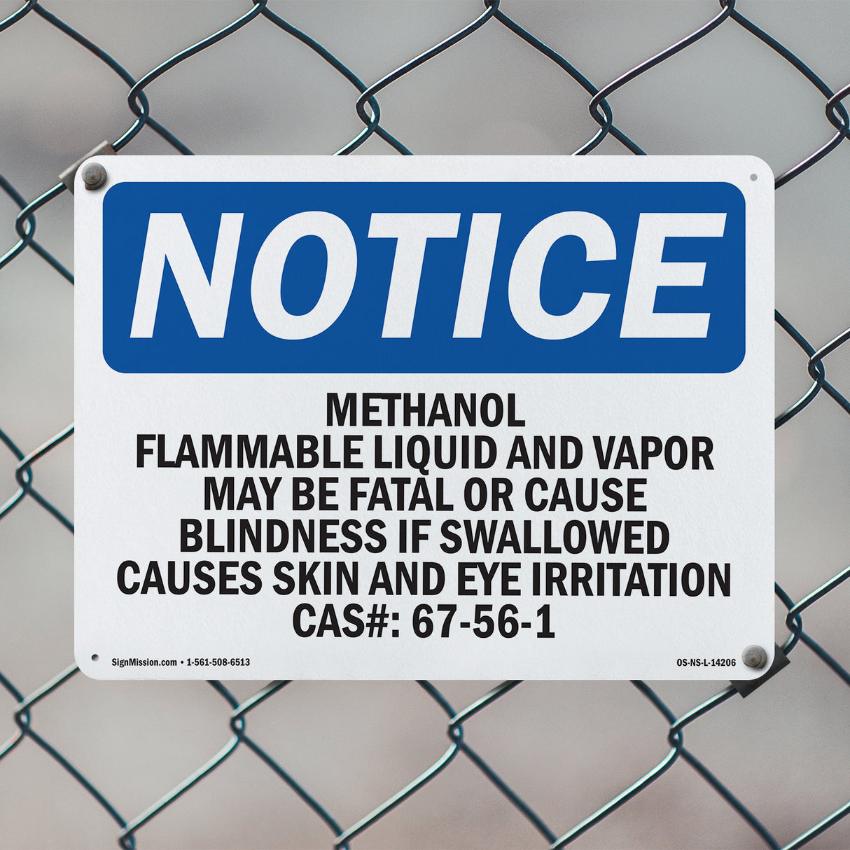 Methanol Flammable Liquid And