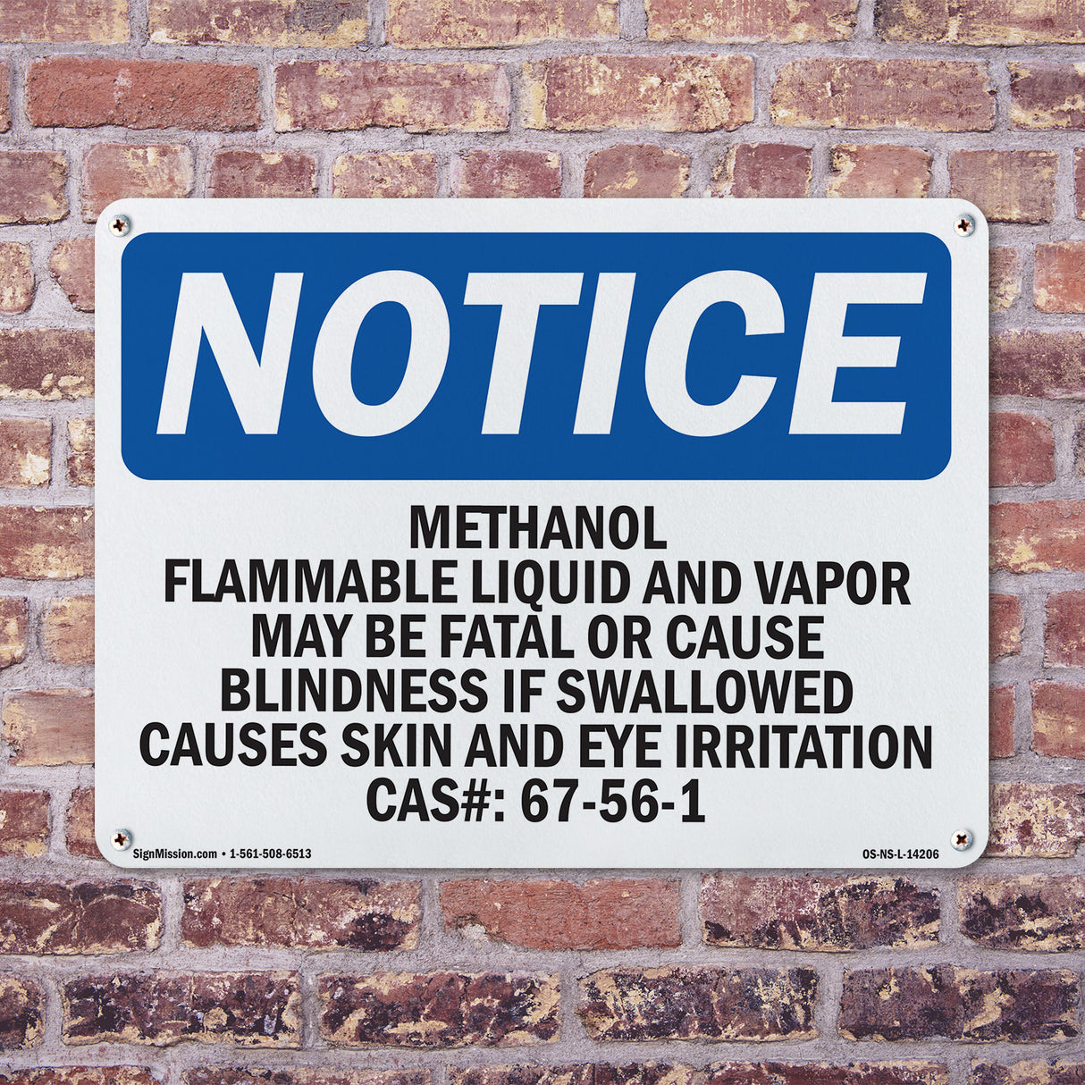 Methanol Flammable Liquid And