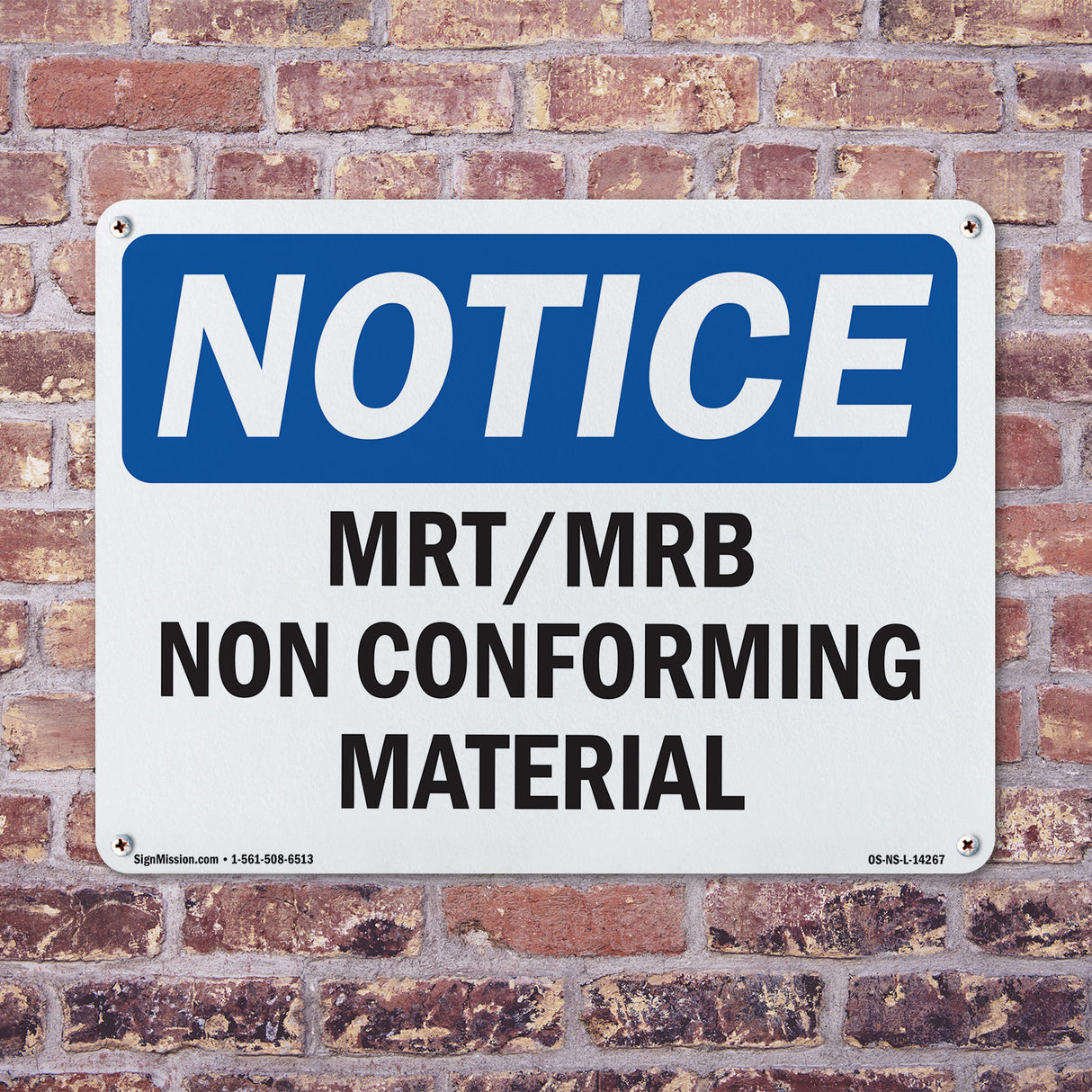 Mrt Mrb Nonconforming Material