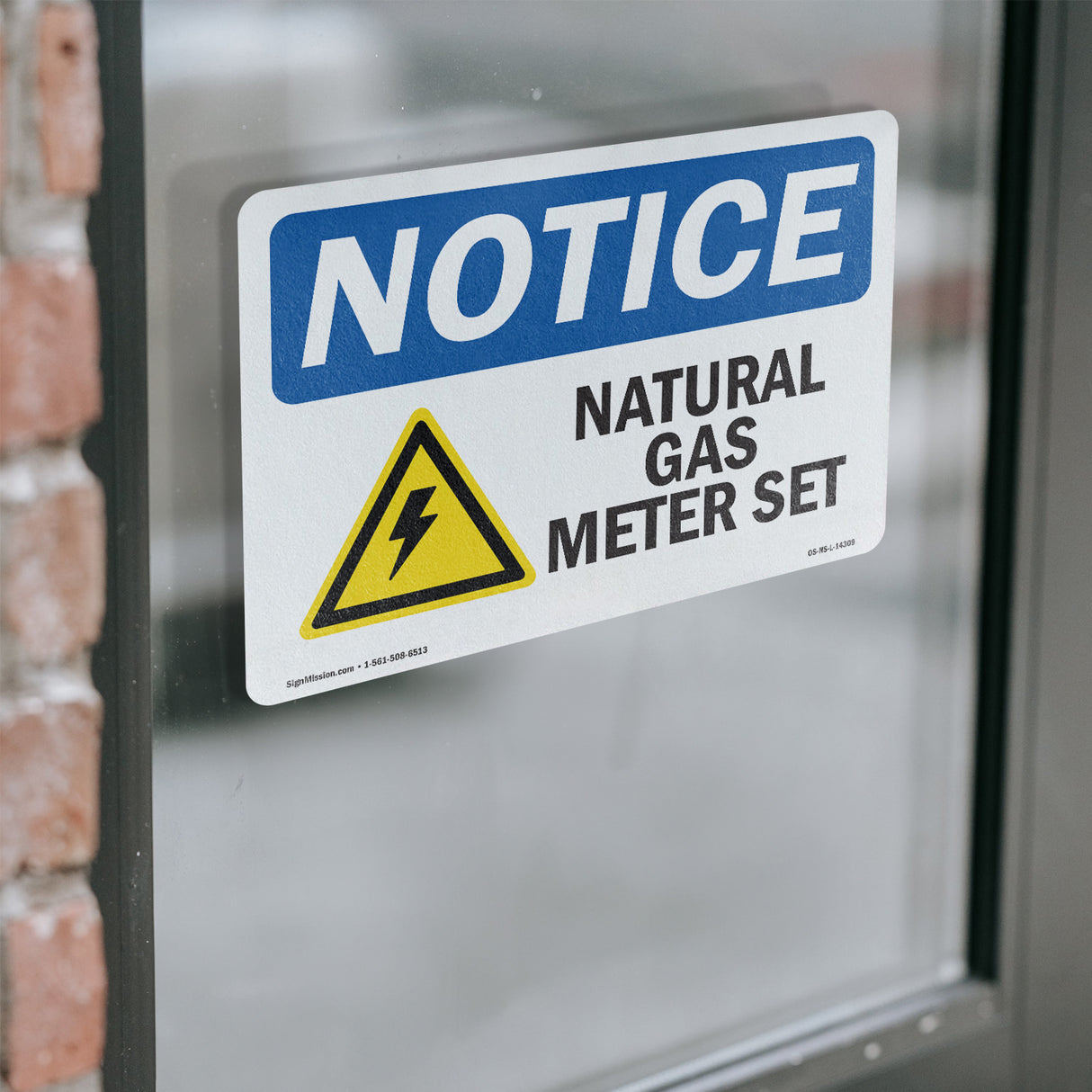 Natural Gas Meter Set