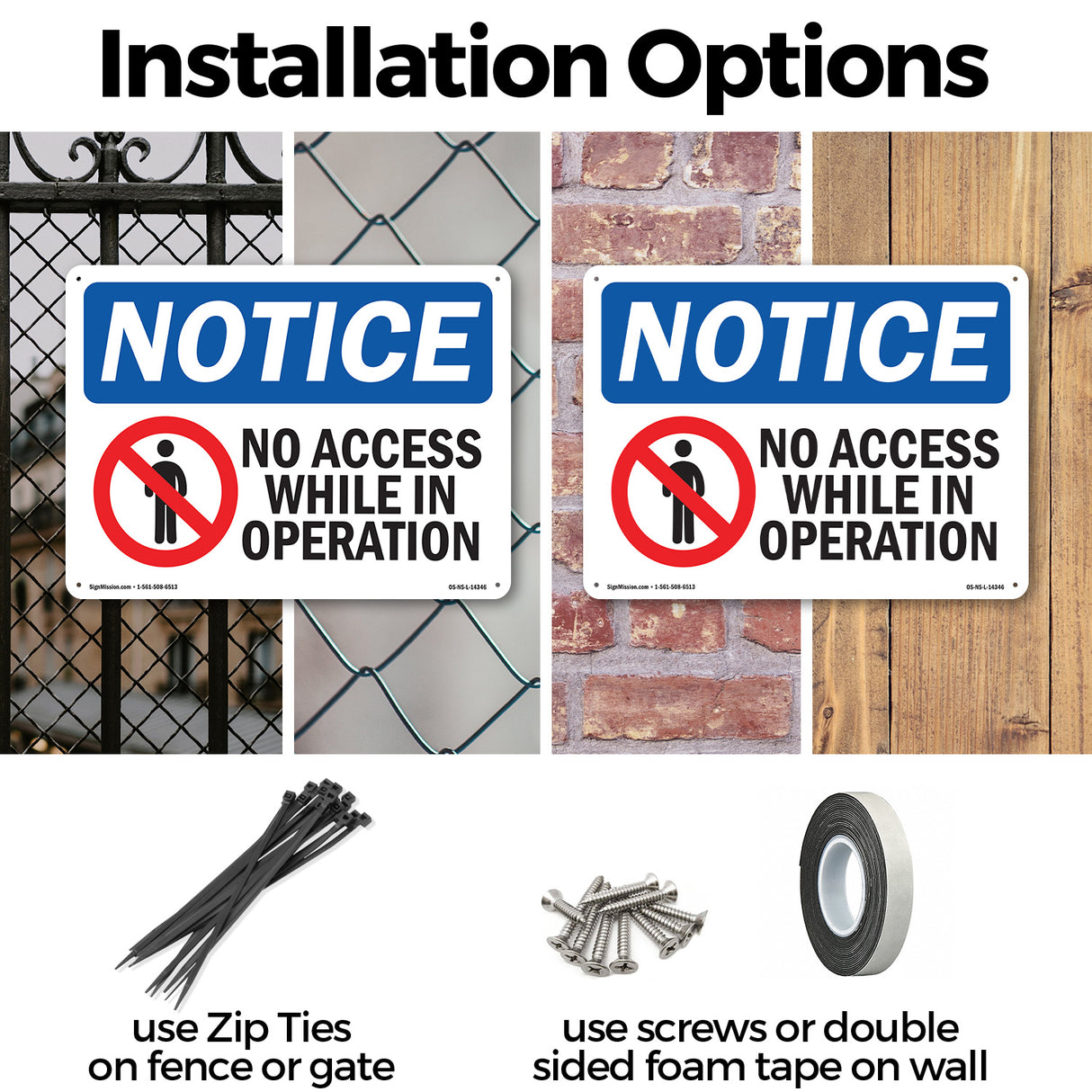 No Access While In Operation