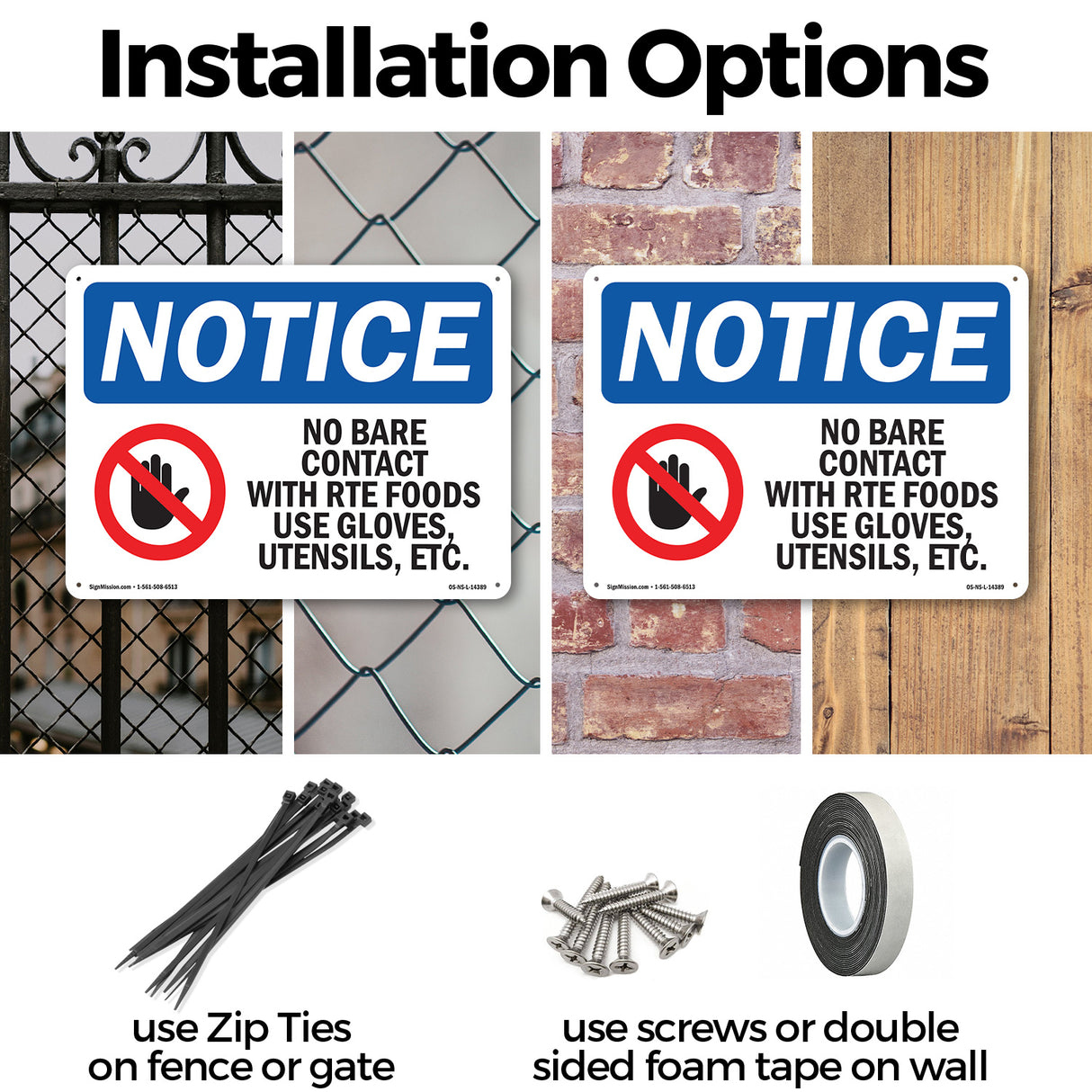 No Bare Contact With Rte Foods