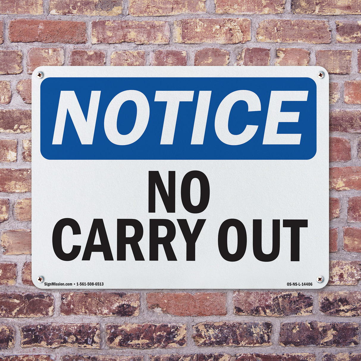 No Carry Out