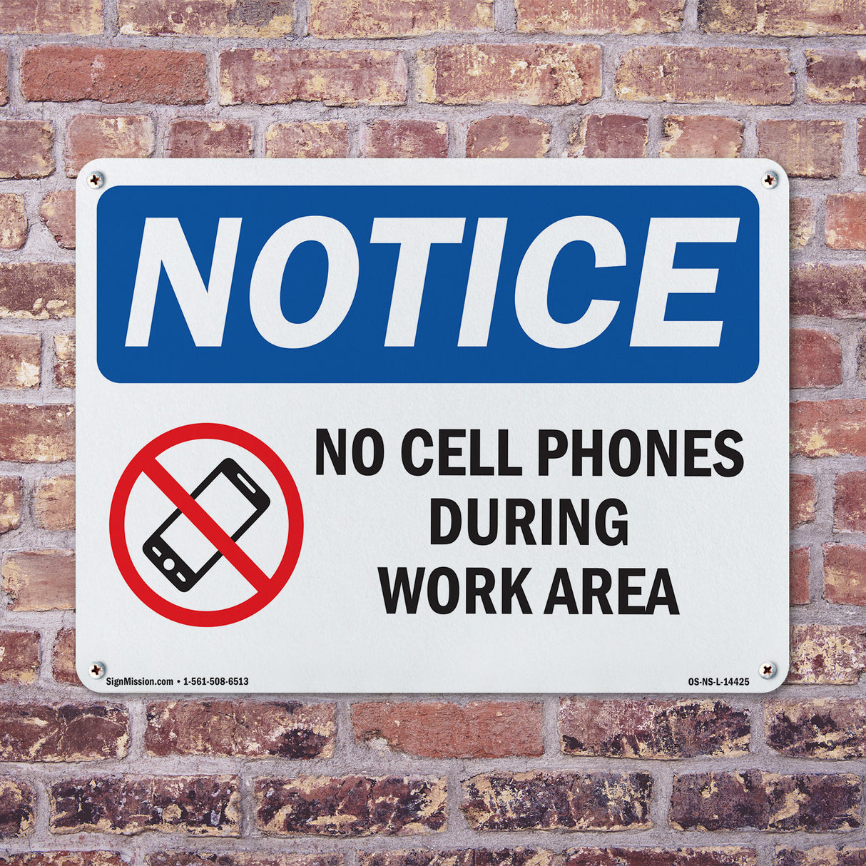 No Cell Phones During