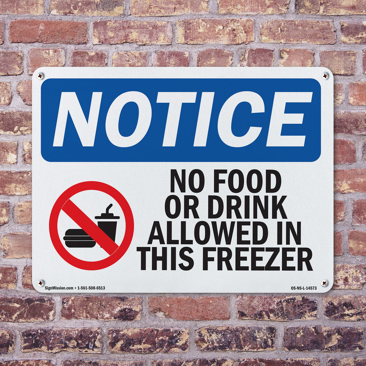 No Food Or Drink Allowed
