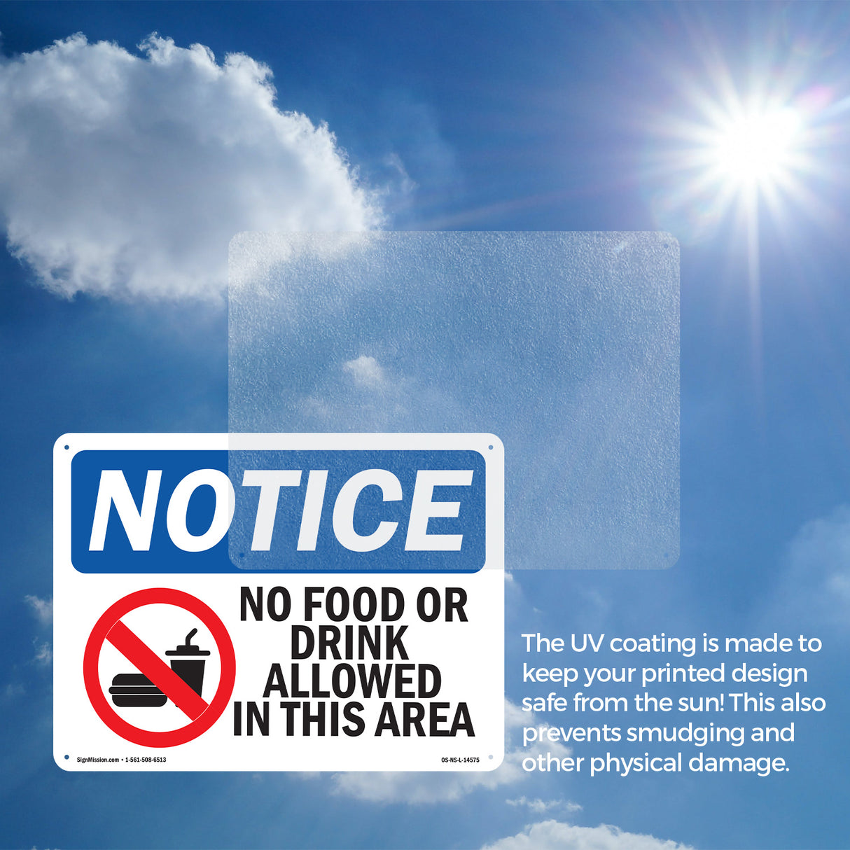 No Food Or Drink Allowed In This Area