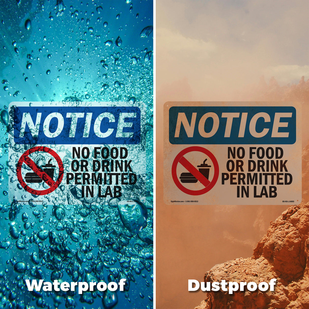 No Food Or Drink Permitted In Lab