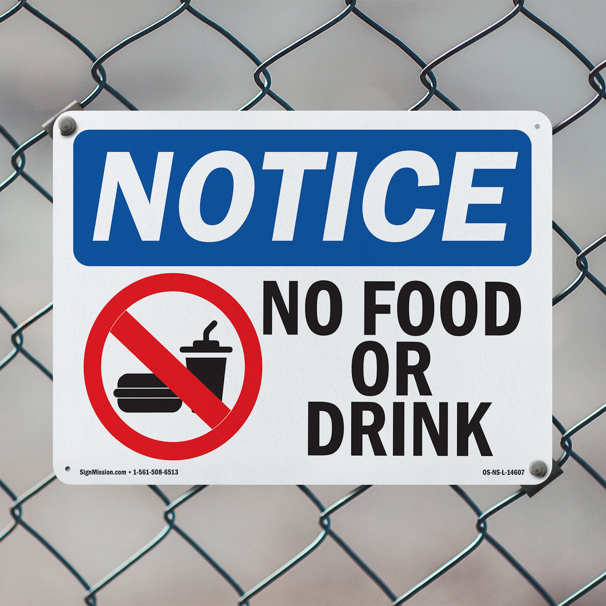 No Food Or Drink