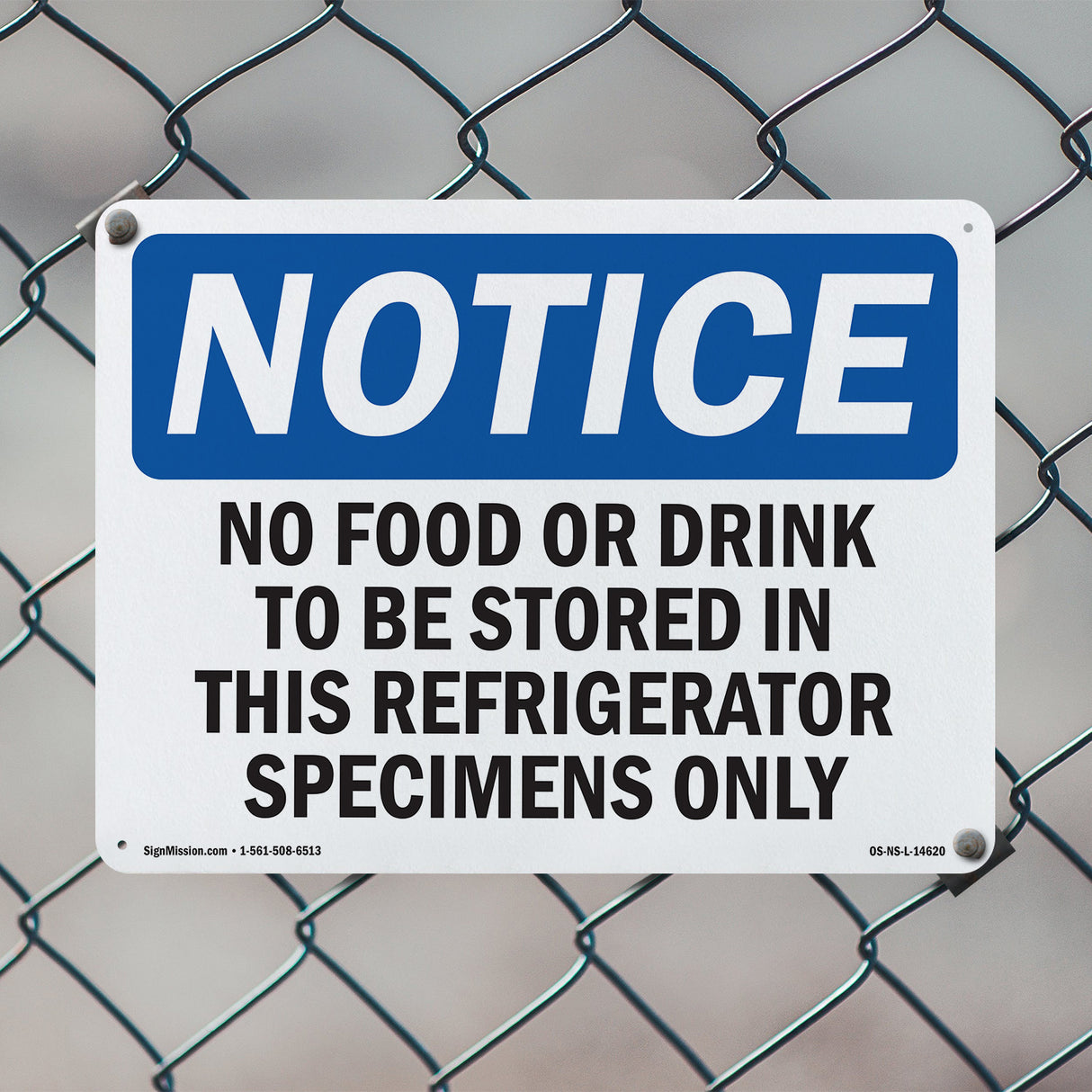 No Food Or Drinks To Be Stored In This Refrigerator