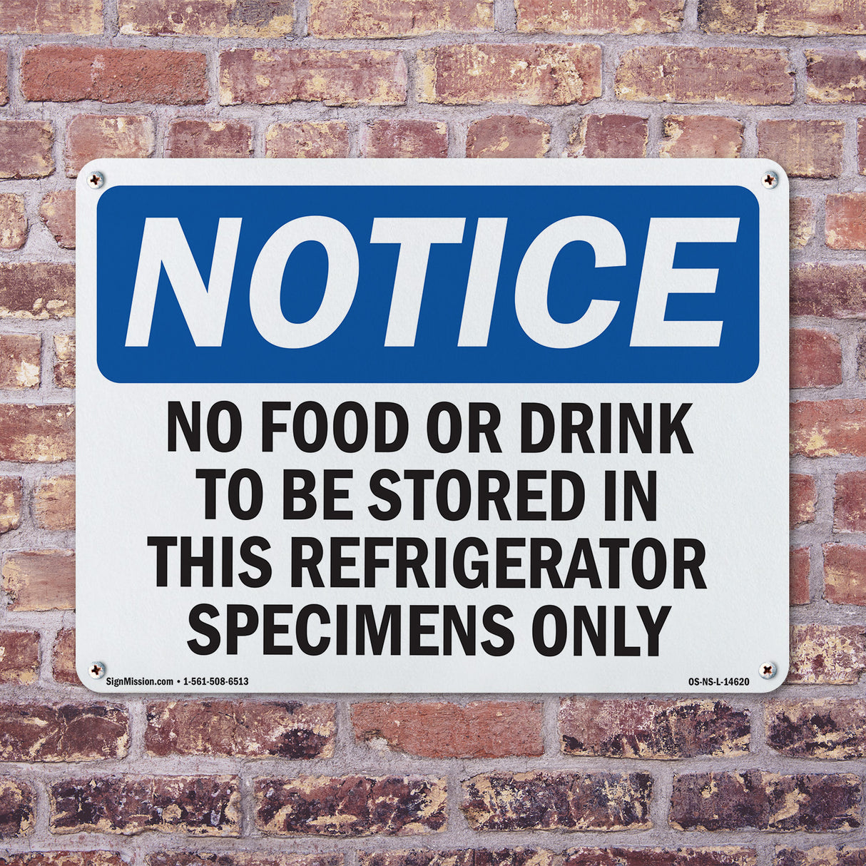 No Food Or Drinks To Be Stored In This Refrigerator