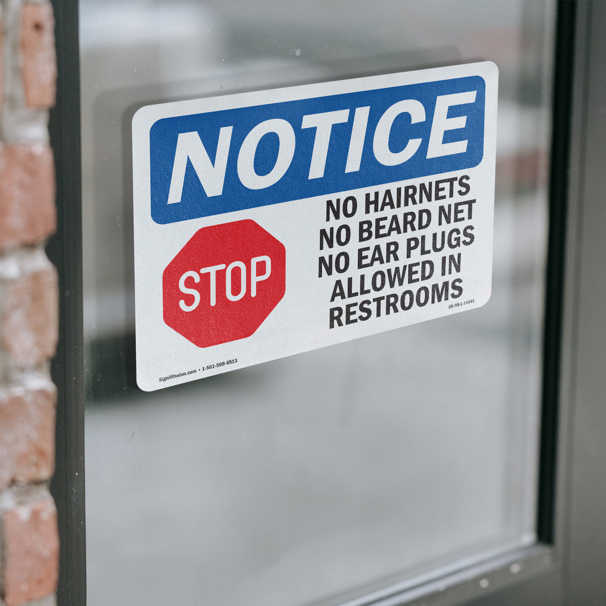 No Hairnets No Beard Nets No