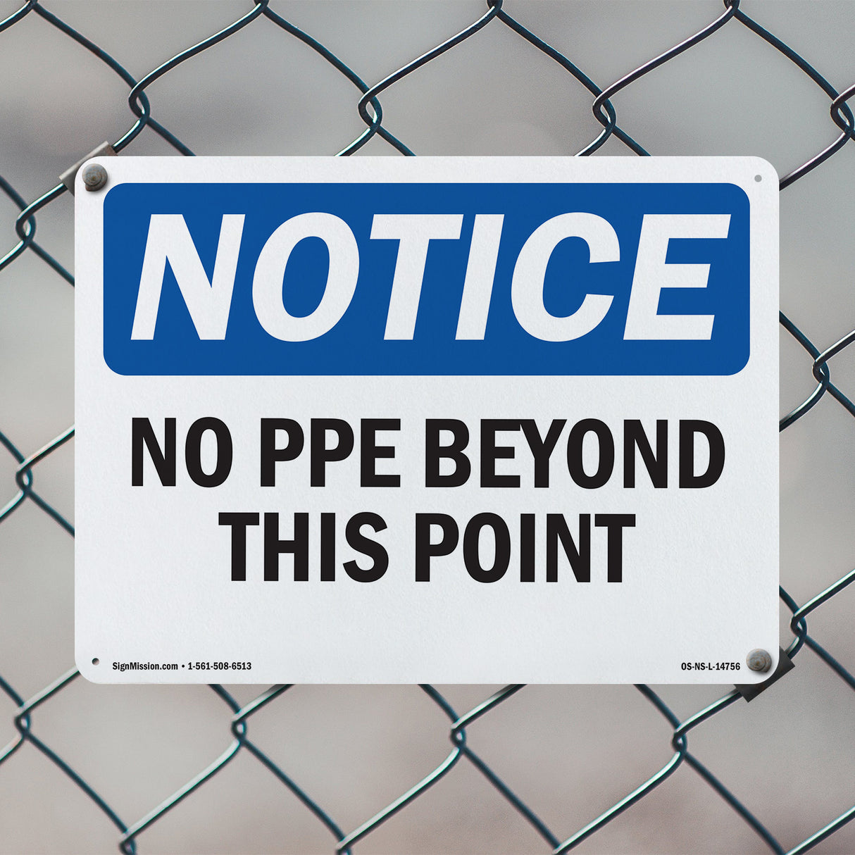 No PPE Beyond This Point