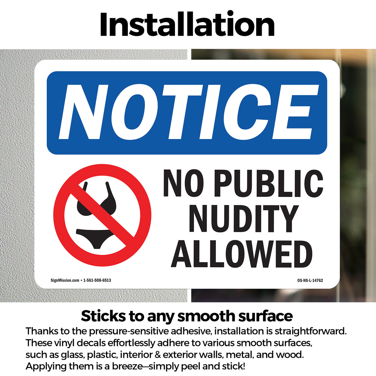 No Public Nudity Allowed