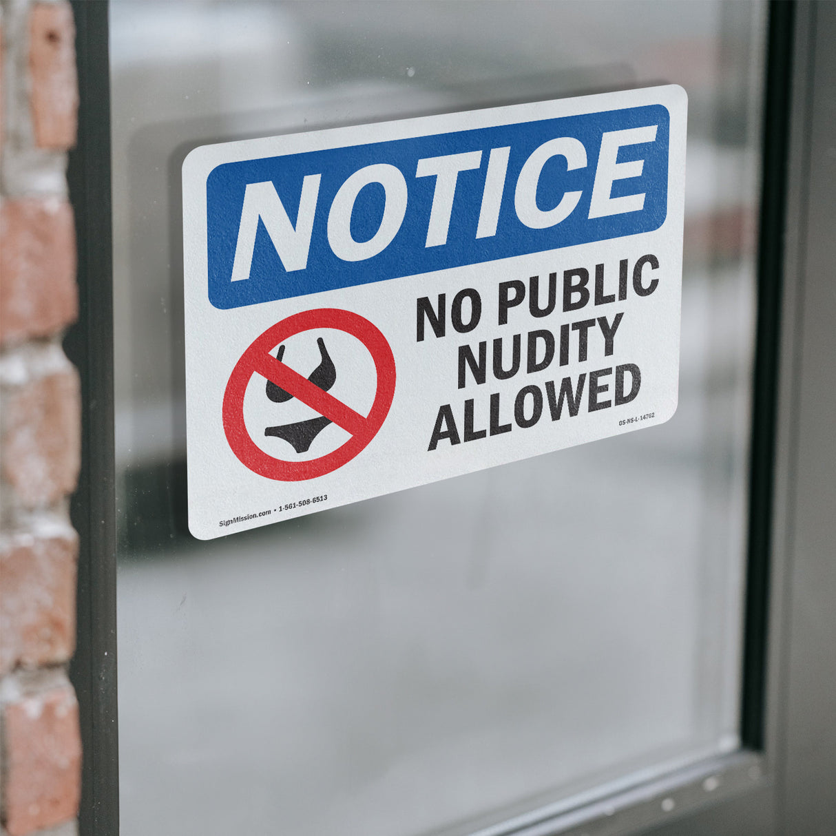 No Public Nudity Allowed