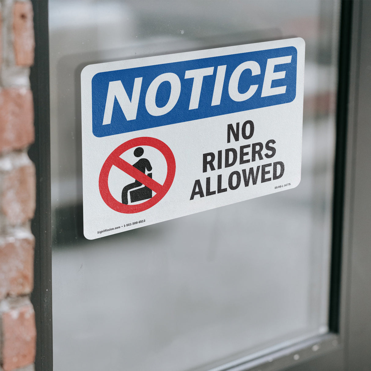No Riders Allowed