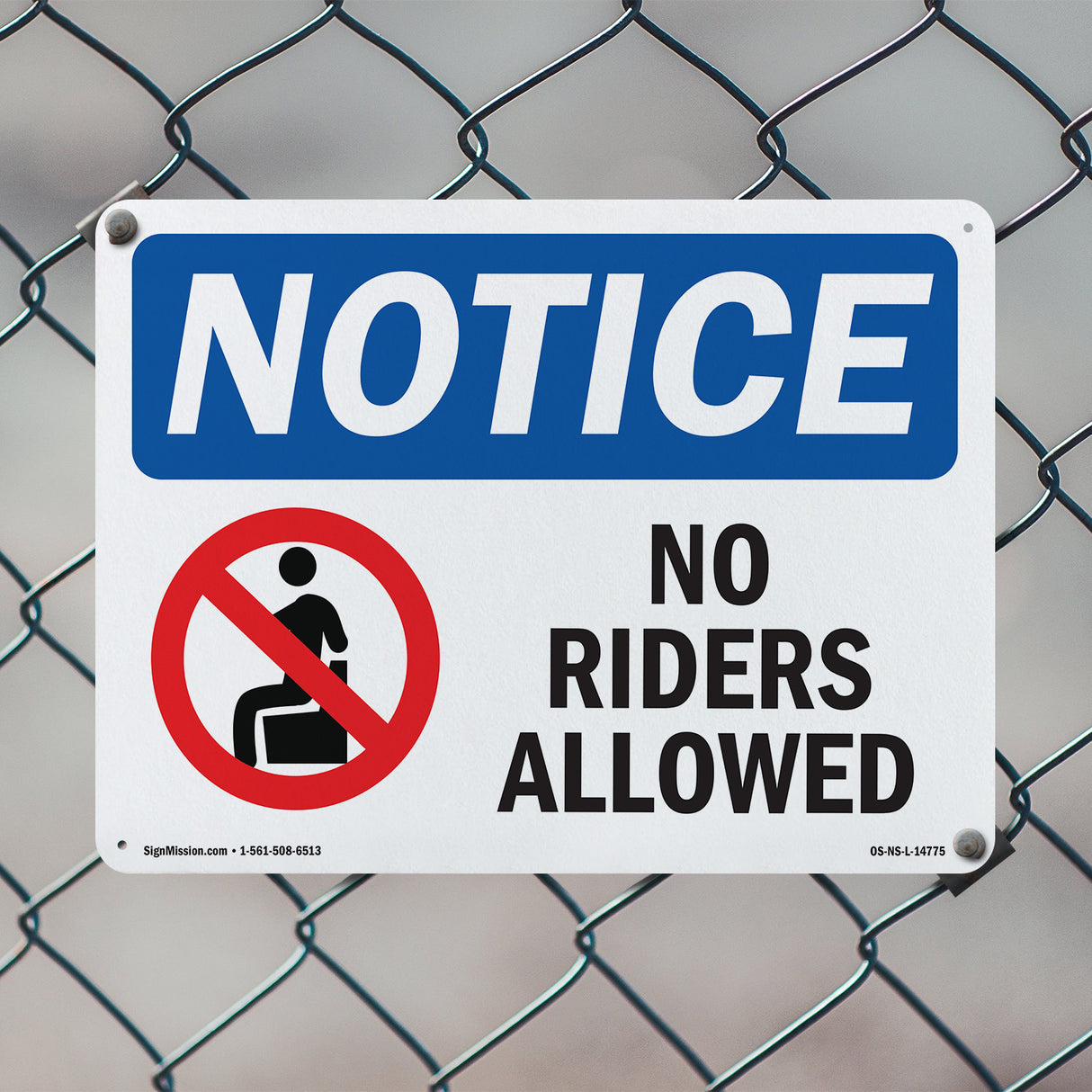 No Riders Allowed