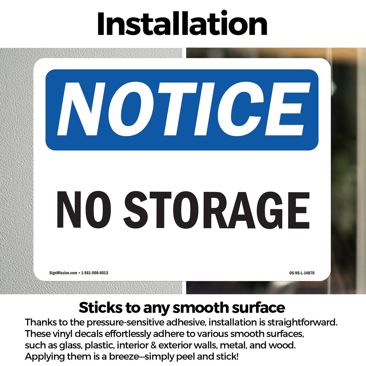 No Storage