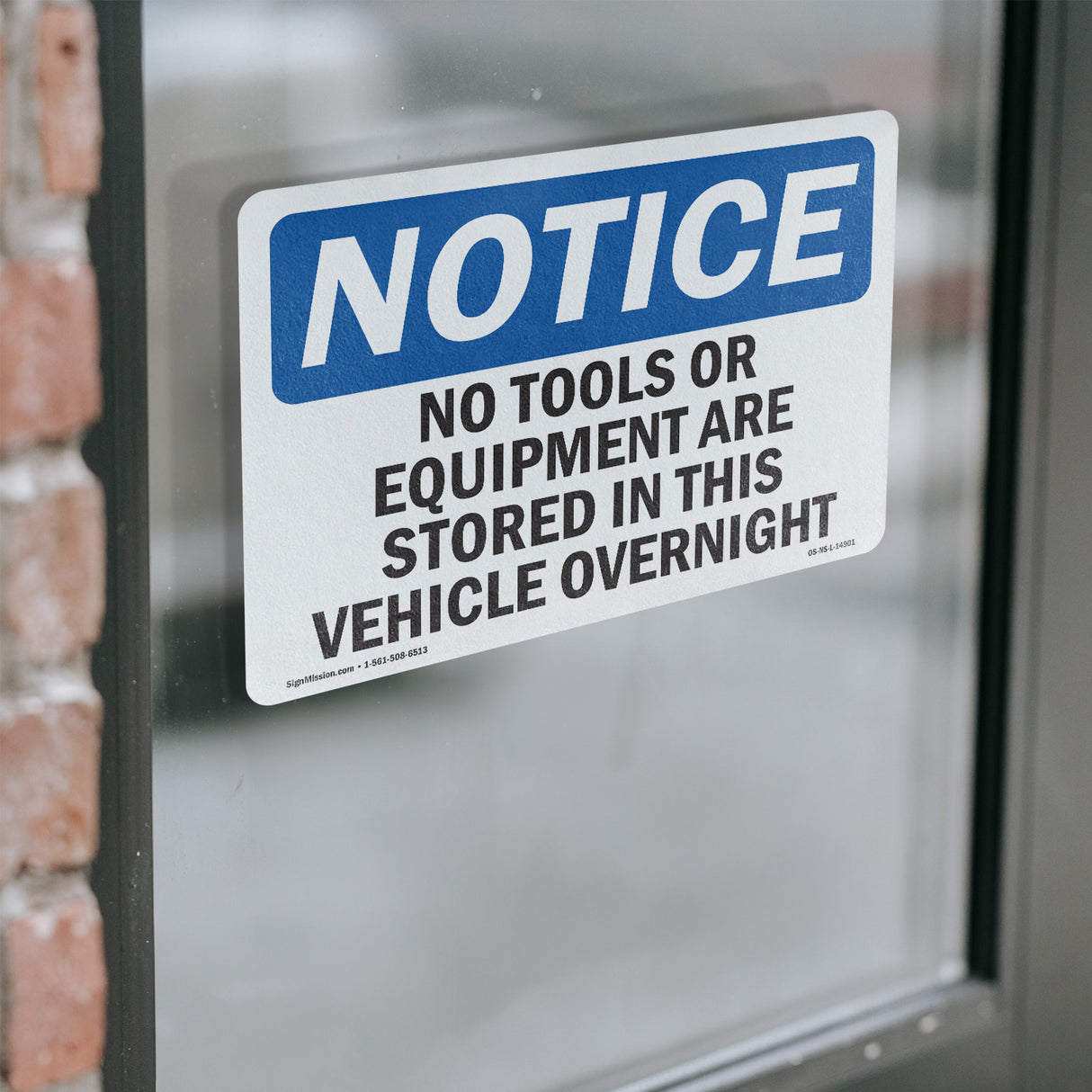 No Tools Or Equipment Are Stored In This