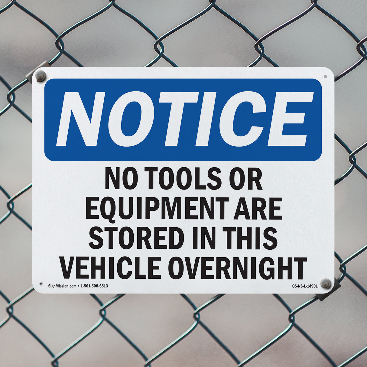 No Tools Or Equipment Are Stored In This