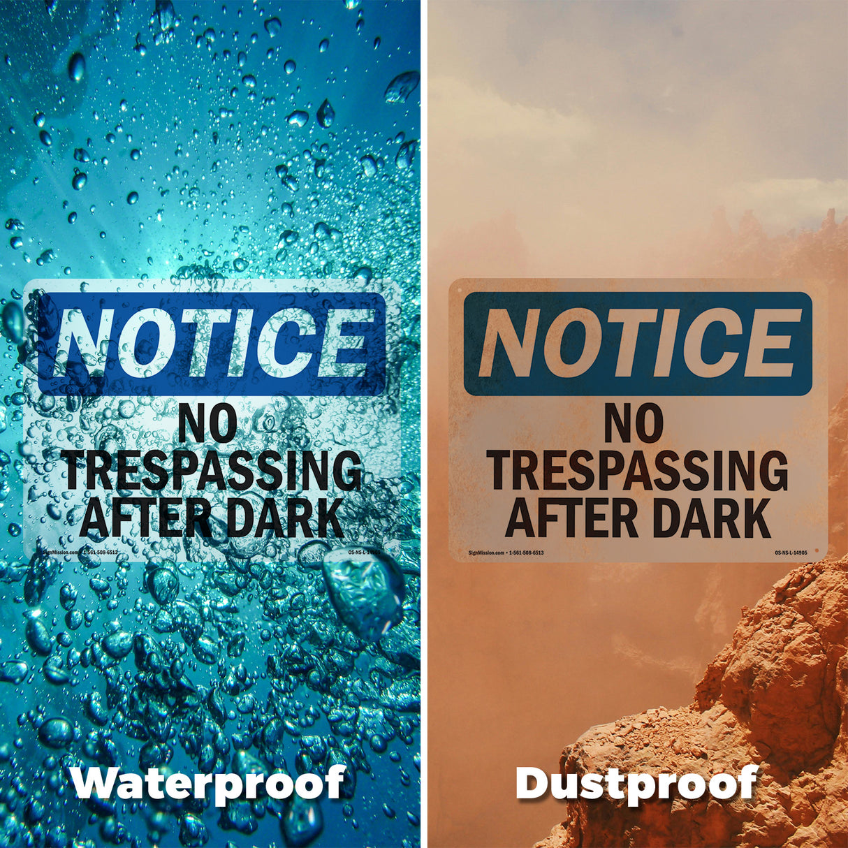 No Trespassing After Dark