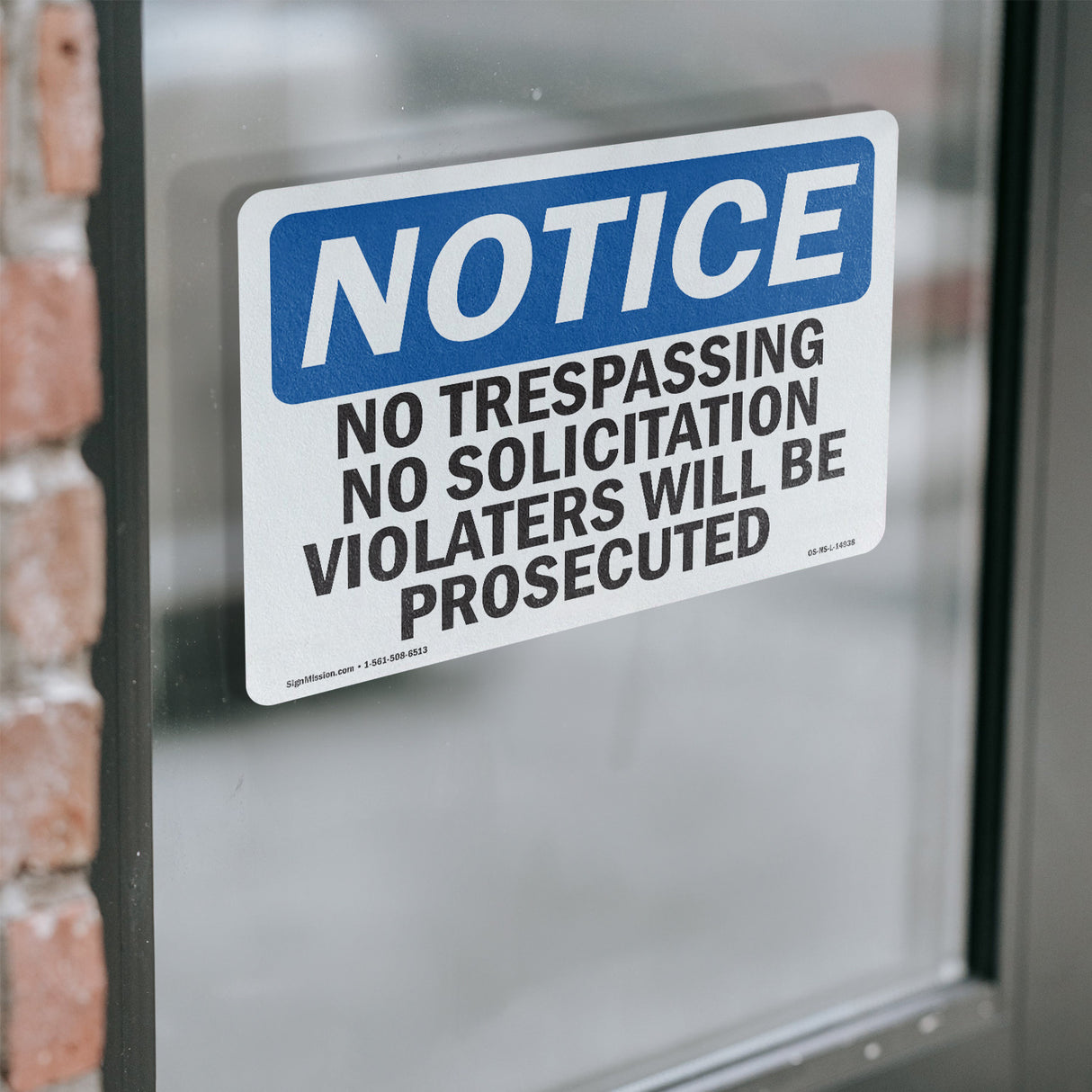 No Trespassing No Solicitation