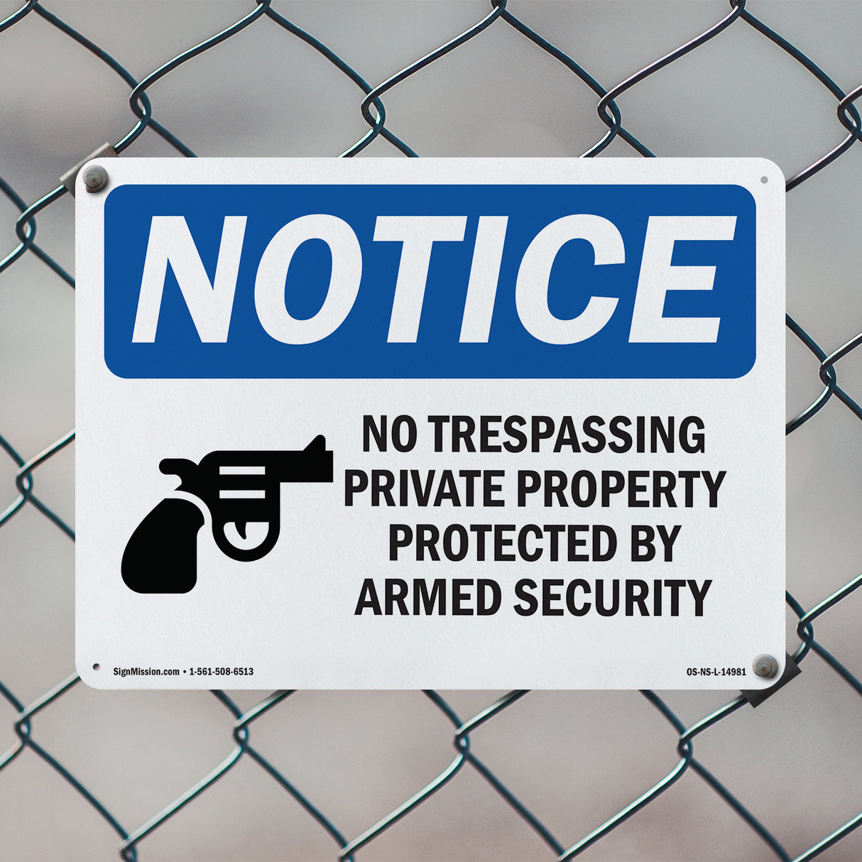 No Trespassing Private