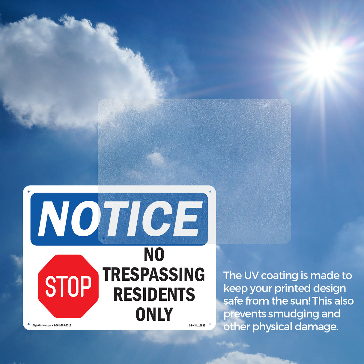 No Trespassing Residents Only