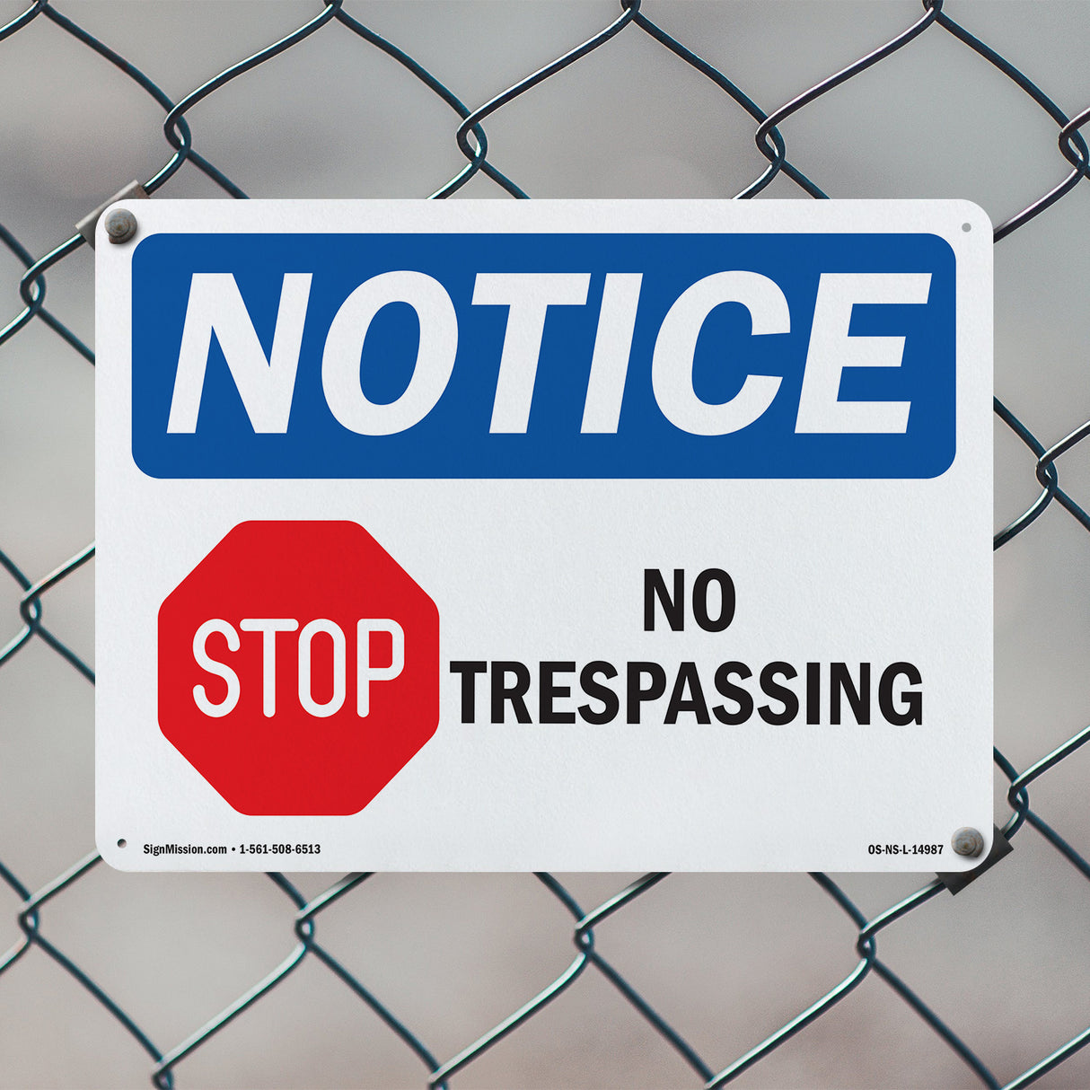 No Trespassing