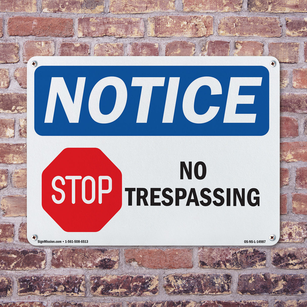 No Trespassing