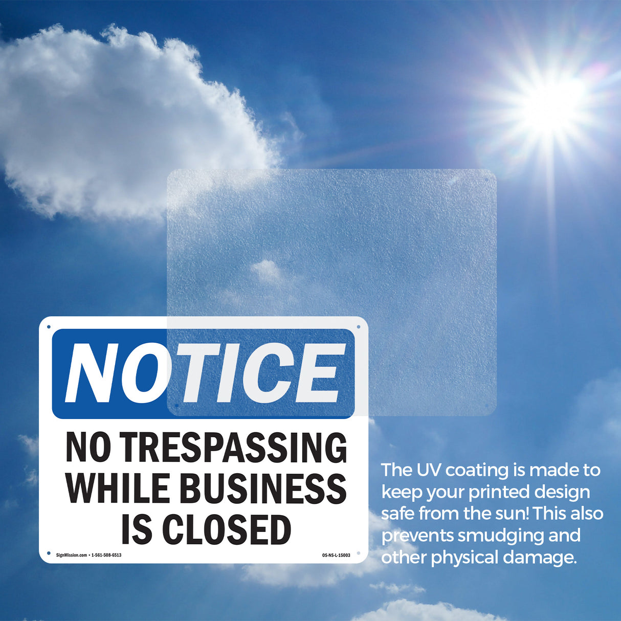 No Trespassing While Business Is Closed