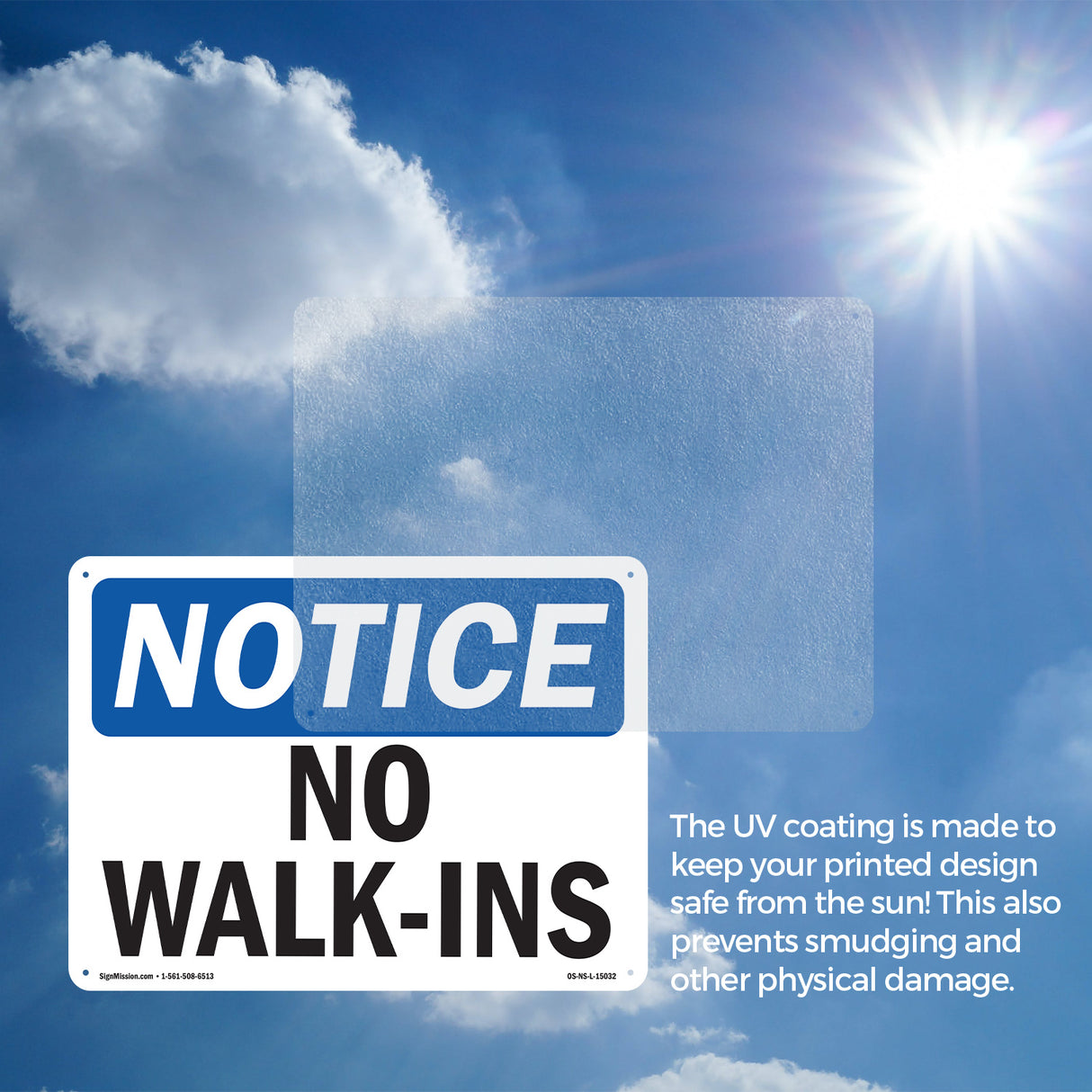 No Walk-Ins