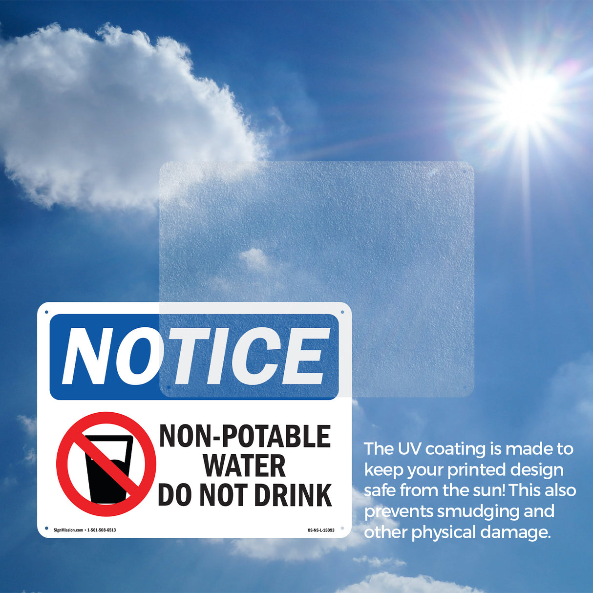 Non-Potable Water Do Not Drink