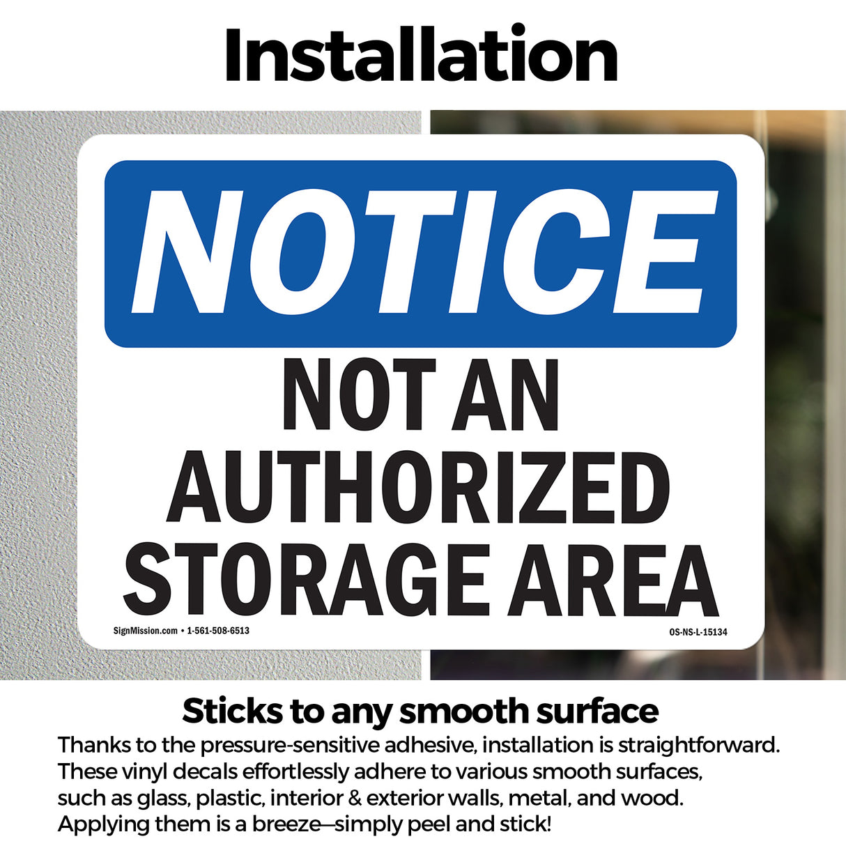 Not An Authorized Storage Area