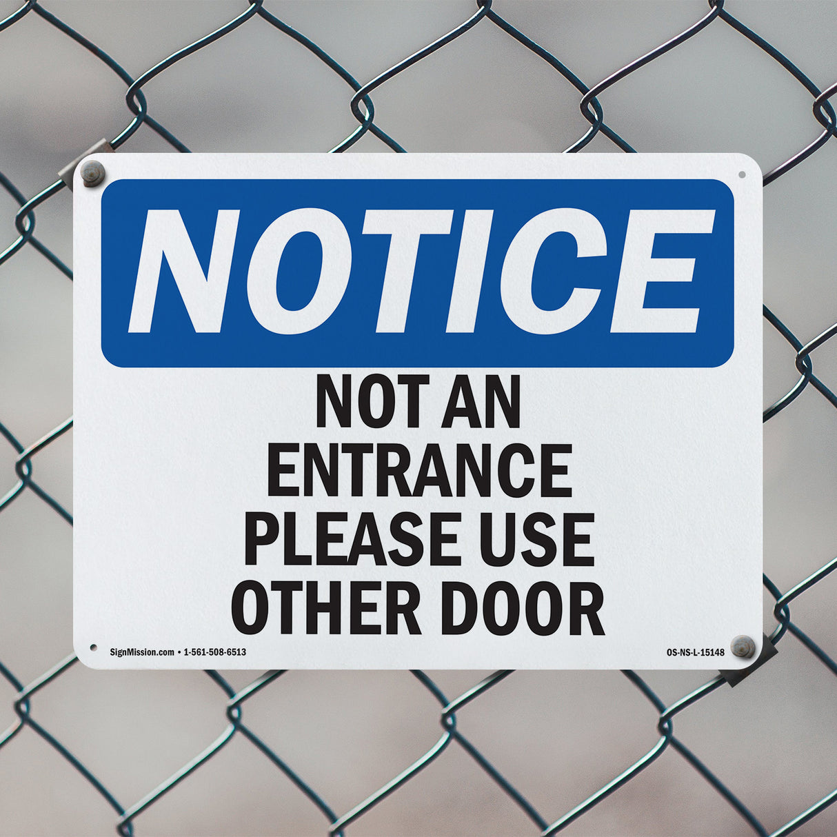 Not An Entrance Please Use Other Door