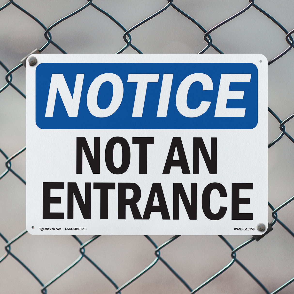 Not An Entrance
