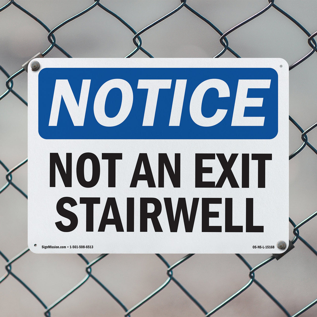 Not An Exit Stairwell