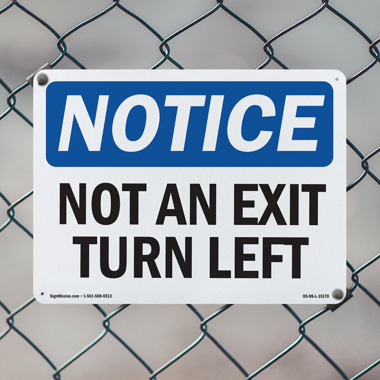 Not An Exit Turn Left