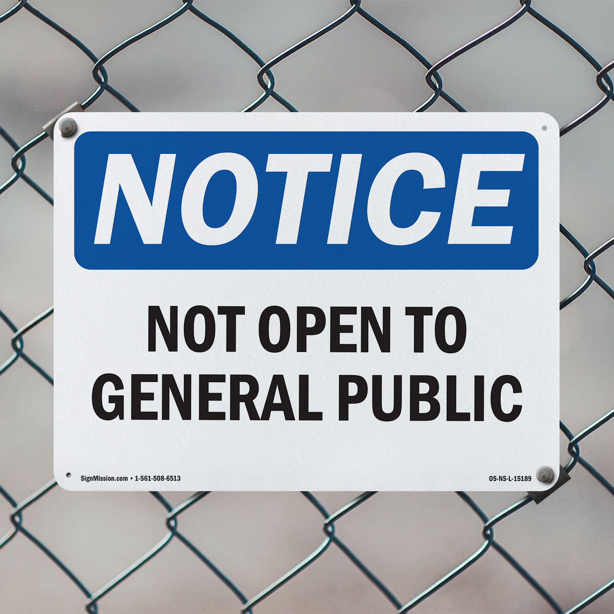 Not Open To General Public