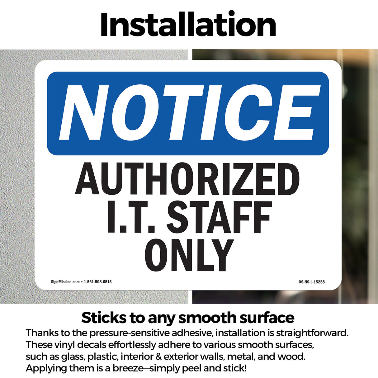 NOTICE Authorized I.T. Staff Only