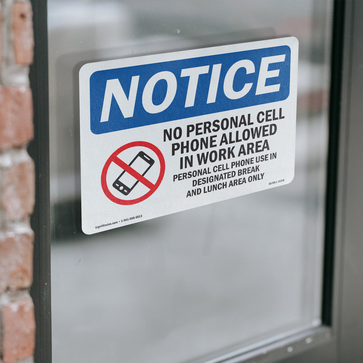 No Personal Cell Phones