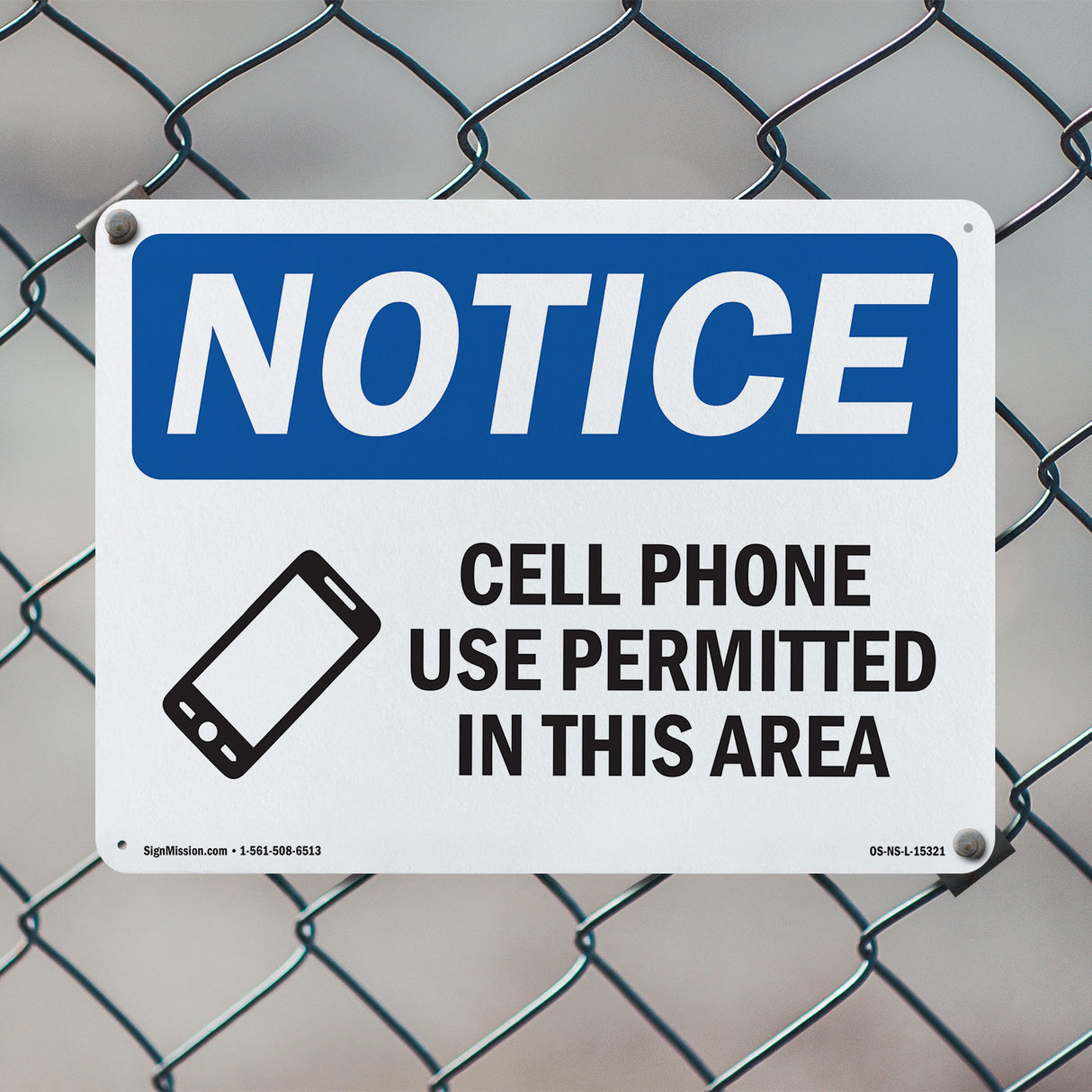Cell Phone Use Permitted