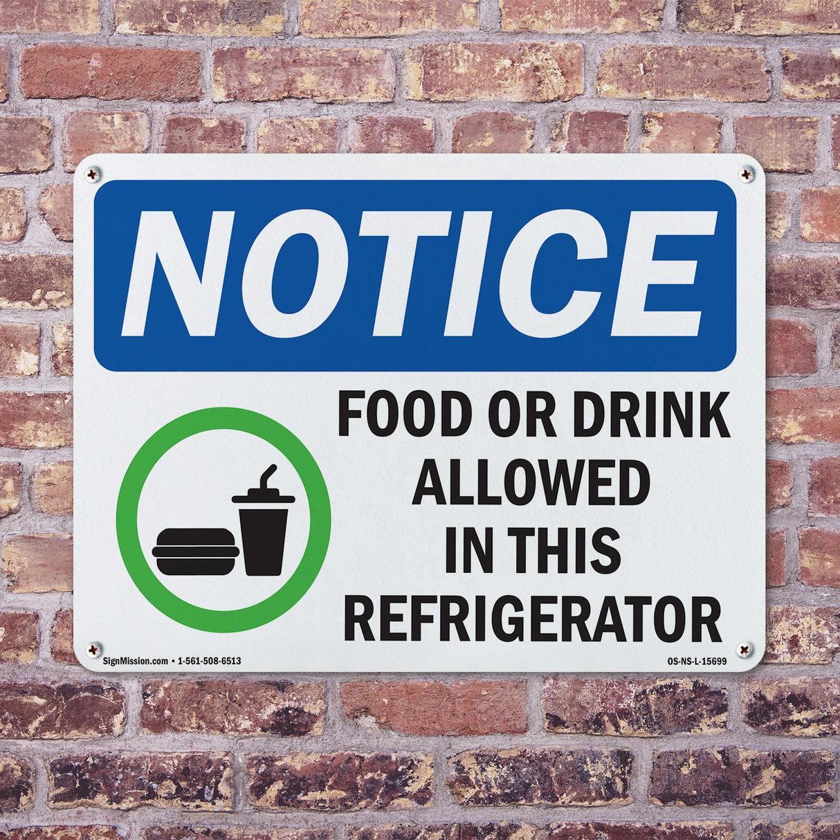 Food Or Drink Allowed