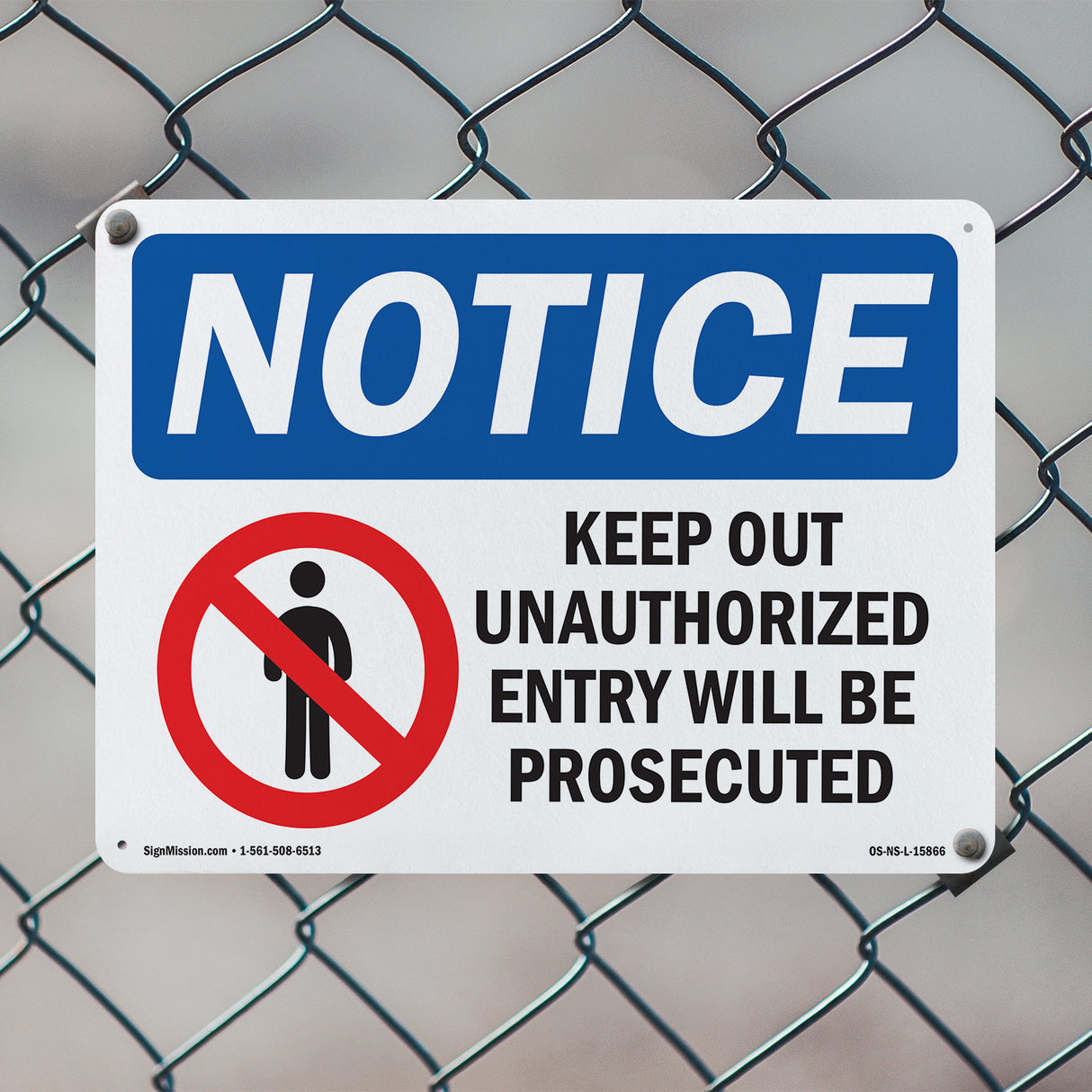 Keep Out Unauthorized