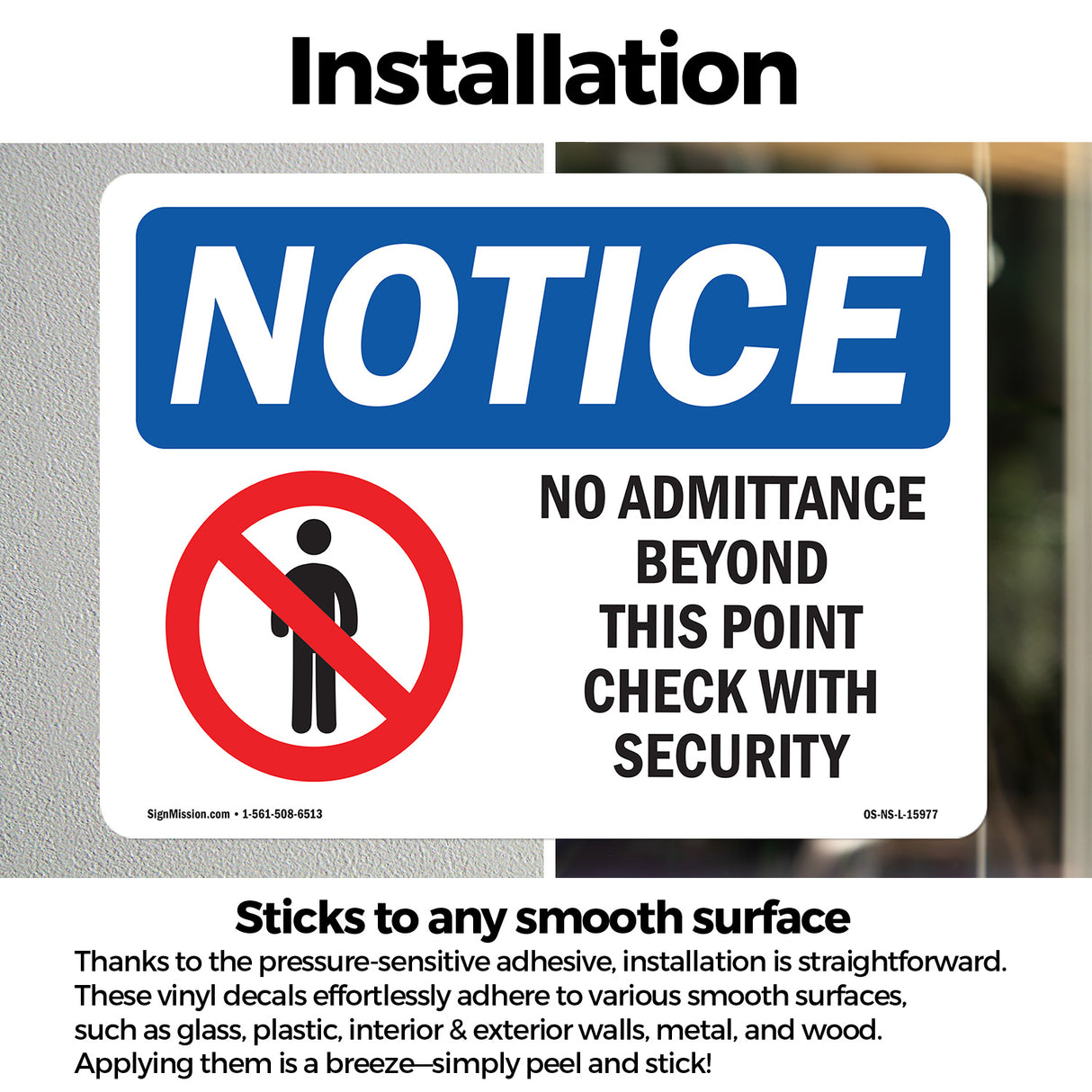 No Admittance Beyond
