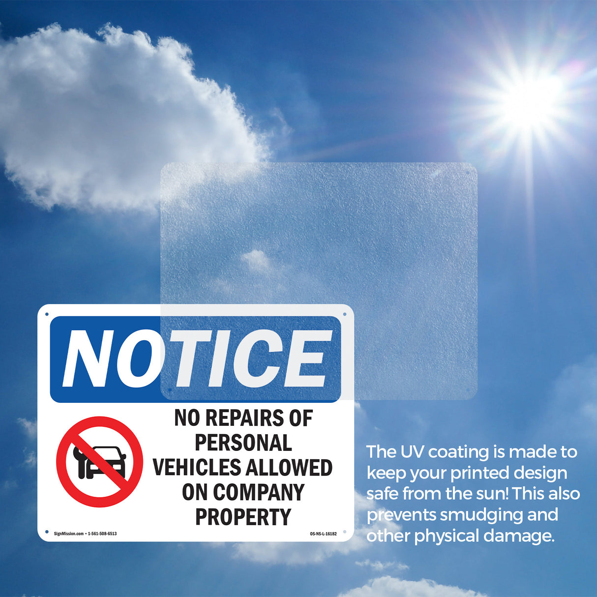 No Repairs Of Personal