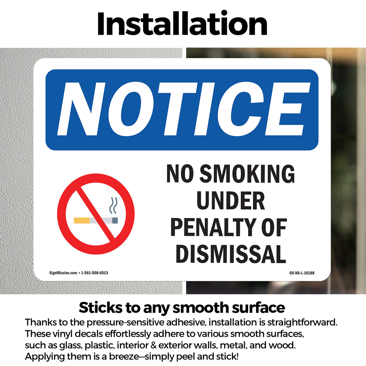No Smoking Under Penalty