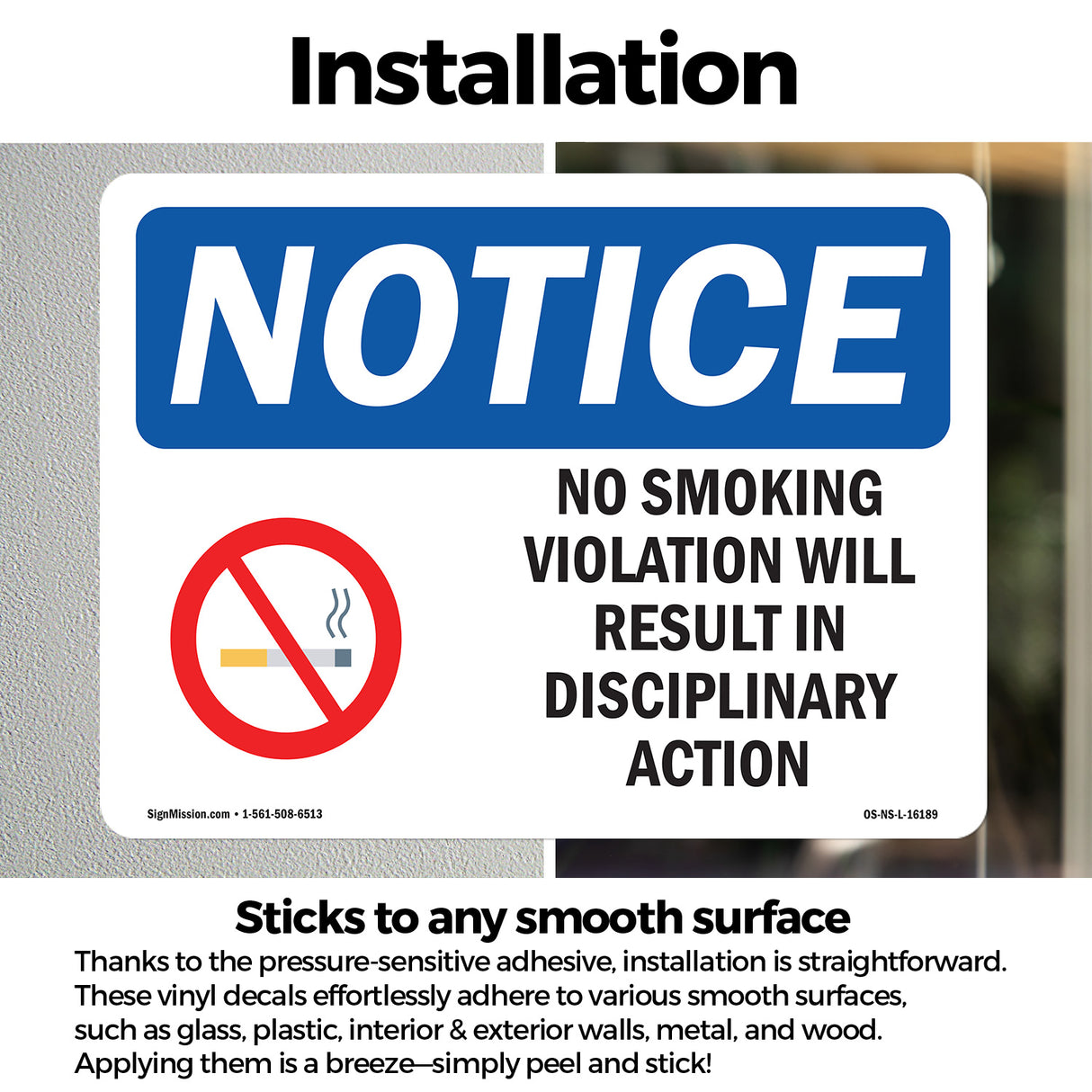 No Smoking Violation